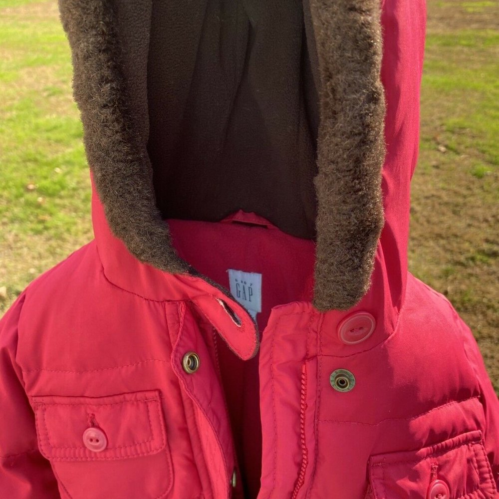 Baby Gap 12-18 months Girl Down Filled Snowsuit - Picture 5 of 10